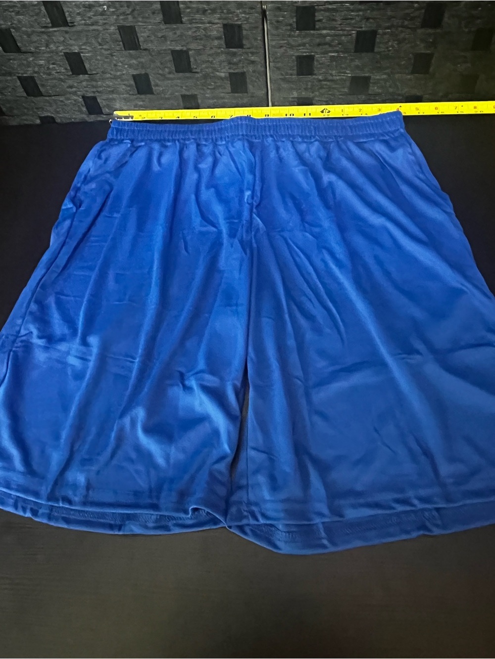 Men's Athletic Basketball Shorts in Royal Blue Size